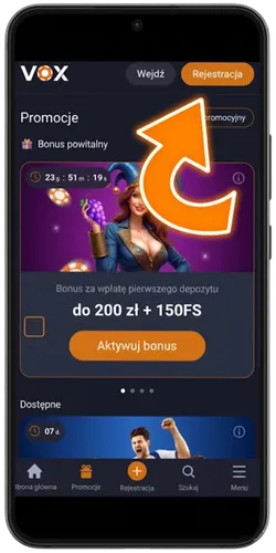 Vox Casino Rejestracja